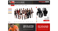 Desktop Screenshot of bashsportswear.com